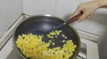 Make Pepper ham and potatoes step 2