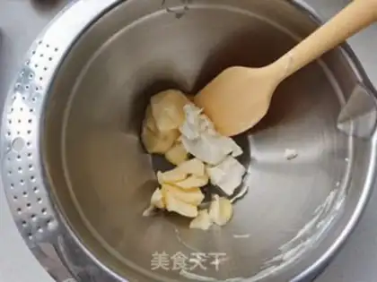 Make Blueberry Chestcake step 1