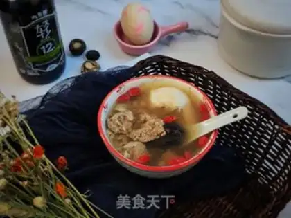 Make Fungus, eggs and meatloaf soup step 6