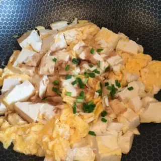 Make Egg fried tofu step 6