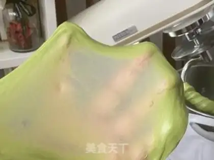 Make Blank coconut, little toast step 3