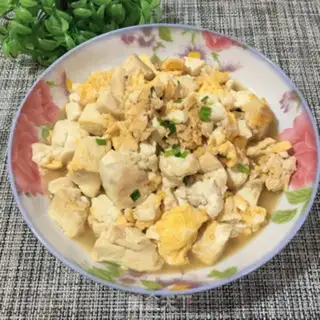 Make Egg fried tofu step 8