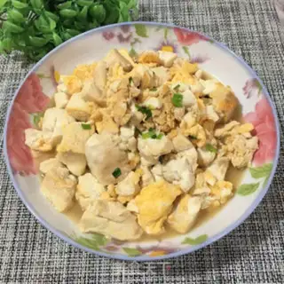 Make Egg fried tofu step 9