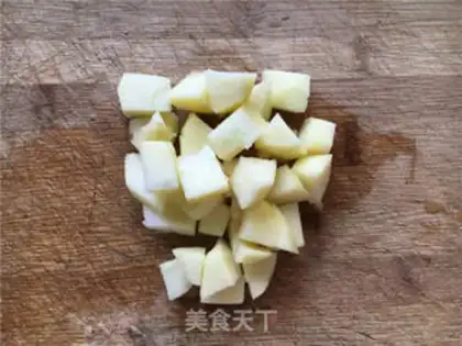 Make Apple beef step 1