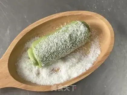 Make Blank coconut, little toast step 8
