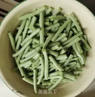 Make ♪ Steaked bean bean ♪ step 1