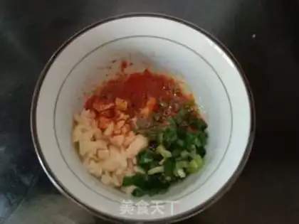 Make Cucumber eggs step 7
