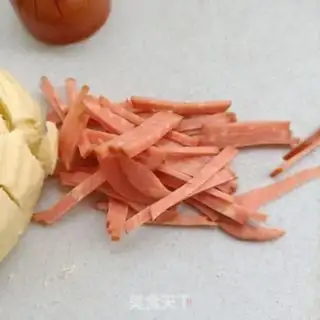Make Cheese ham and sausage step 2