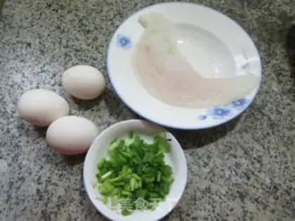 Make Squid eggs step 0