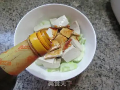 Make A cucumber with a sour chicken step 6