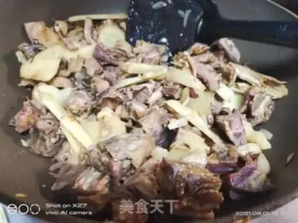 Make A duck with a ginger step 4