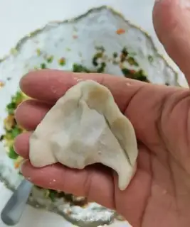 Make Soybeans, veggie dumplings step 14
