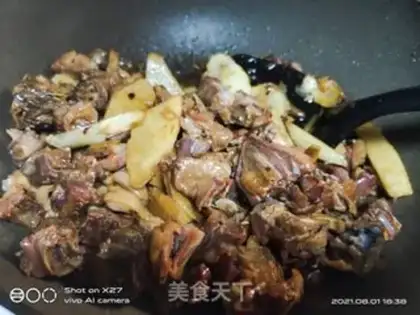 Make A duck with a ginger step 5