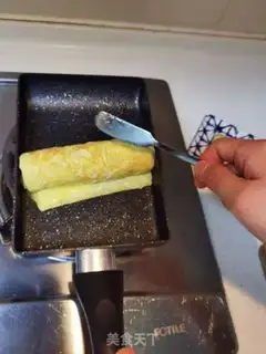 Make A thick egg burn step 11