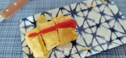 Make A thick egg burn step 12