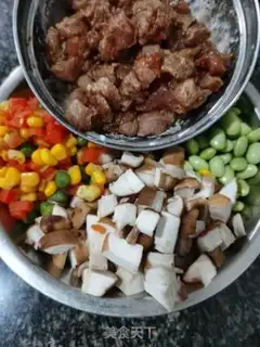 Make Time food and vegetables step 1