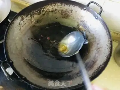 Make Blue-cracked meat step 1