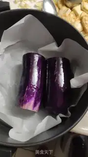 Make Air-cooked eggplant step 4