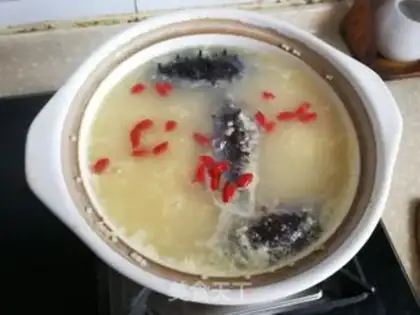 Make Chicken soup, rice porridge step 5