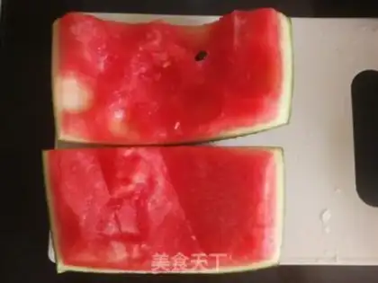 Make A watermelon step 1