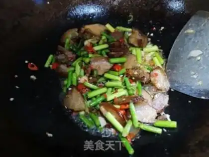 Make Garlic meat step 4