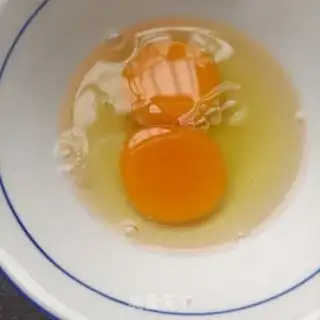 Make Egg-skin green bean sprouts step 4