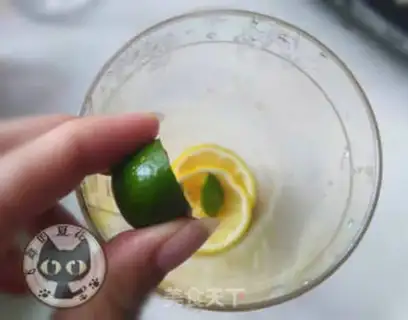 Make Orange lemon tea step 4