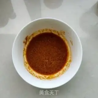 Make Sesame sauce, lettuce step 5