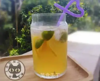 Make Orange lemon tea step 7
