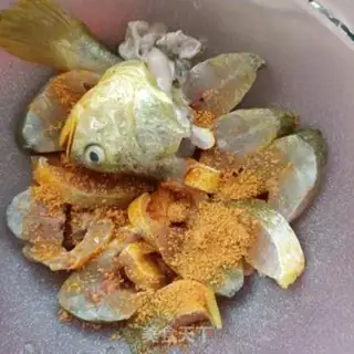 Make Salted yellow florist step 5