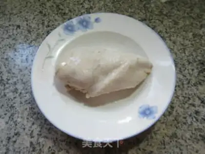 Make Blackwood cucumbers with chicken chest step 3