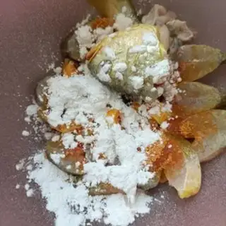Make Salted yellow florist step 7