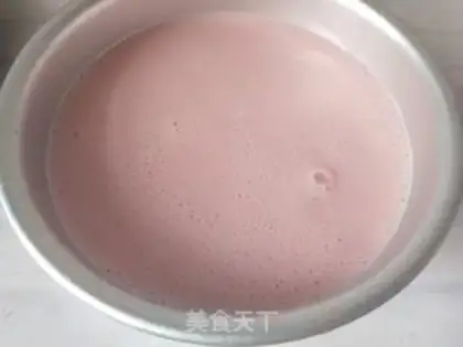 Make Sour cream watermelon cake step 2