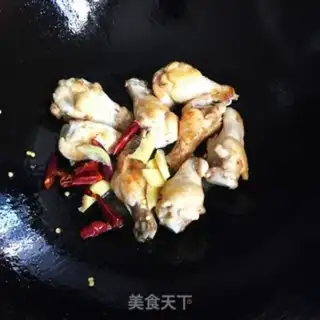 Make Chicken wings and potatoes step 1