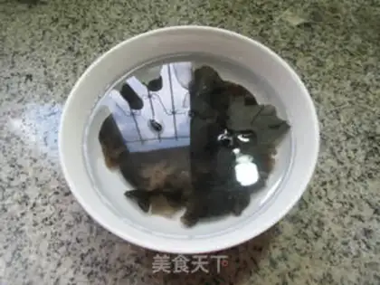 Make Blackwood cucumbers with chicken chest step 6