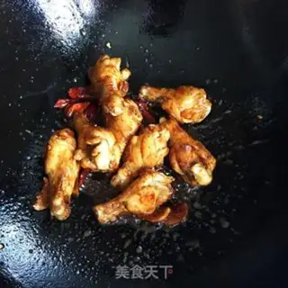 Make Chicken wings and potatoes step 2