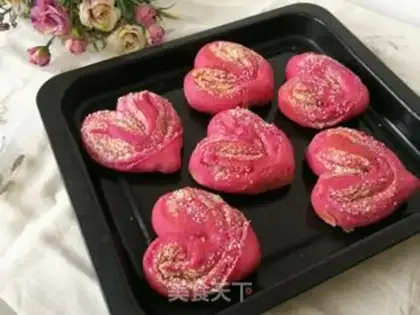 Make Flamingo coconut bread step 21