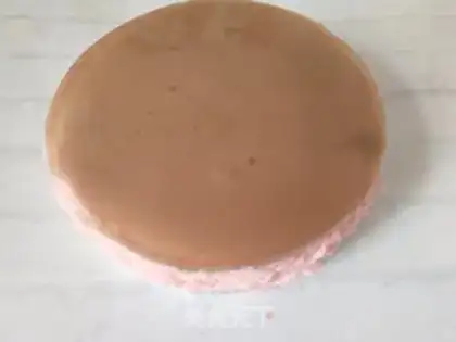 Make Sour cream watermelon cake step 5