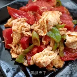 Make Cream tomato fried goose eggs step 19
