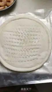 Make Family chicken pizza step 2