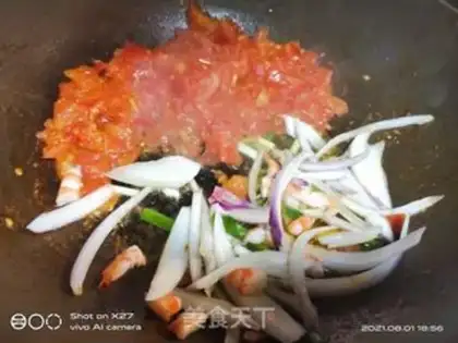 Make Tomato noodles step 3
