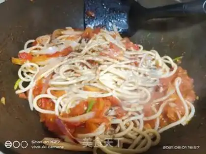 Make Tomato noodles step 5