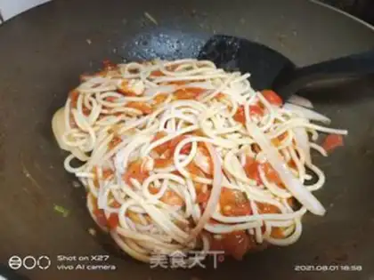 Make Tomato noodles step 6