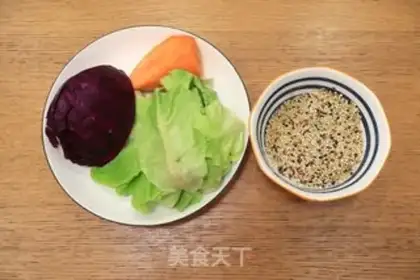 Make Sour quinoa and vegetables salad step 0