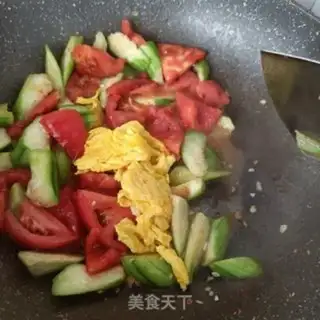 Make Smelt tomato fried eggs step 14