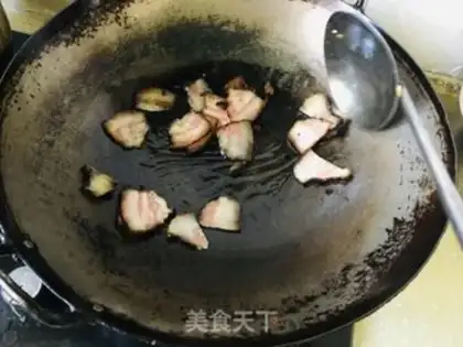 Make Garlic meat step 3