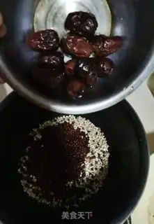 Make Red bean rice date water step 5