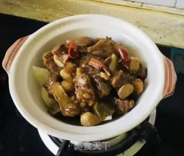 Make Duck stew potatoes step 3