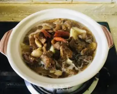 Make Duck stew potatoes step 4