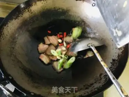 Make Garlic meat step 4